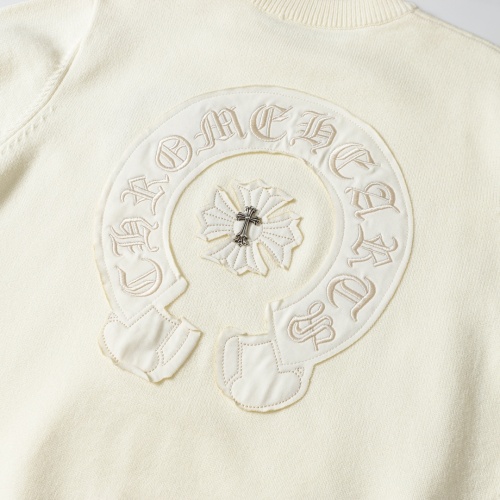 Replica Chrome Hearts Sweater Long Sleeved For Unisex #1265623 $76.00 USD for Wholesale