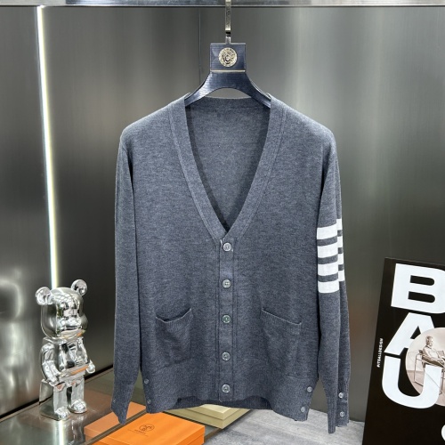 Replica Thom Browne TB Sweaters Long Sleeved For Unisex #1265701, $76.00 USD, [ITEM#1265701], Replica Thom Browne TB Sweaters outlet from China