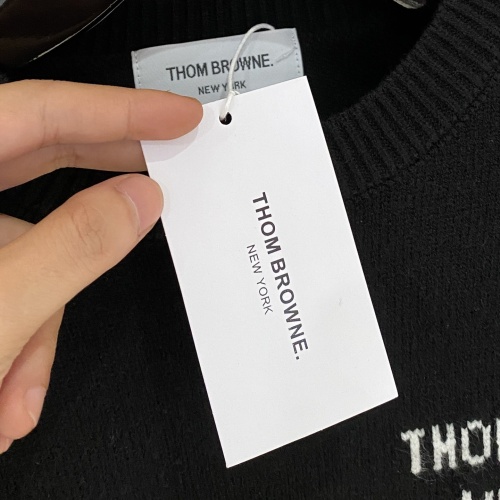 Replica Thom Browne TB Sweaters Long Sleeved For Unisex #1265711 $85.00 USD for Wholesale