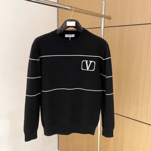 Replica Valentino Sweaters Long Sleeved For Unisex #1265713, $85.00 USD, [ITEM#1265713], Replica Valentino Sweaters outlet from China