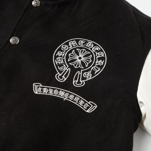 Replica Chrome Hearts Jackets Long Sleeved For Unisex #1265809 $82.00 USD for Wholesale