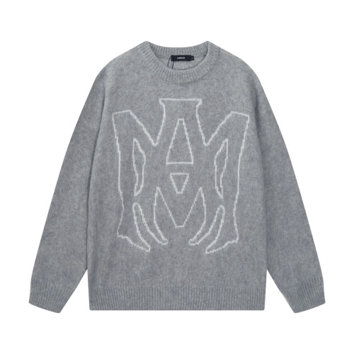 Replica Amiri Sweaters Long Sleeved For Unisex #1265889, $64.00 USD, [ITEM#1265889], Replica Amiri Sweaters outlet from China