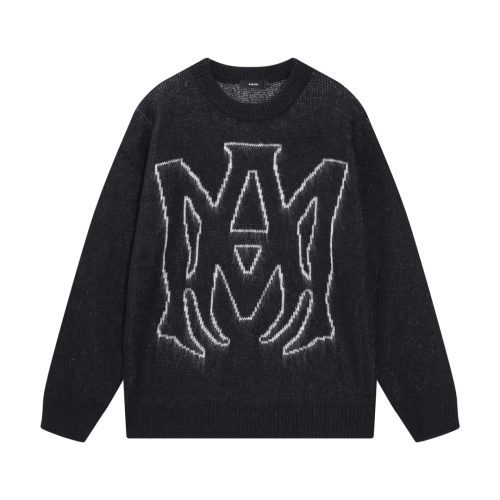 Replica Amiri Sweaters Long Sleeved For Unisex #1265890, $64.00 USD, [ITEM#1265890], Replica Amiri Sweaters outlet from China