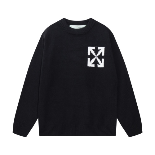 Replica Off-White Sweaters Long Sleeved For Unisex #1265916, $64.00 USD, [ITEM#1265916], Replica Off-White Sweaters outlet from China