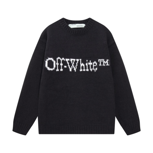 Replica Off-White Sweaters Long Sleeved For Unisex #1265918, $64.00 USD, [ITEM#1265918], Replica Off-White Sweaters outlet from China