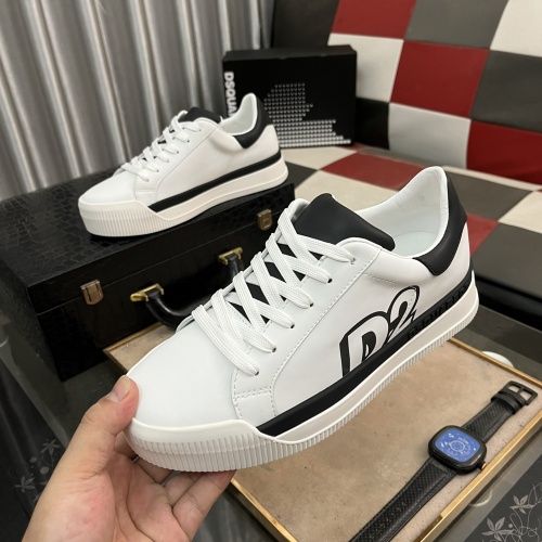 Replica Dsquared Casual Shoes For Men #1265939 $82.00 USD for Wholesale