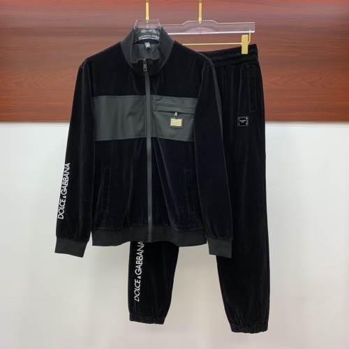 Replica Dolce &amp; Gabbana D&amp;G Tracksuits Long Sleeved For Men #1266061, $105.00 USD, [ITEM#1266061], Replica Dolce &amp; Gabbana D&amp;G Tracksuits outlet from China