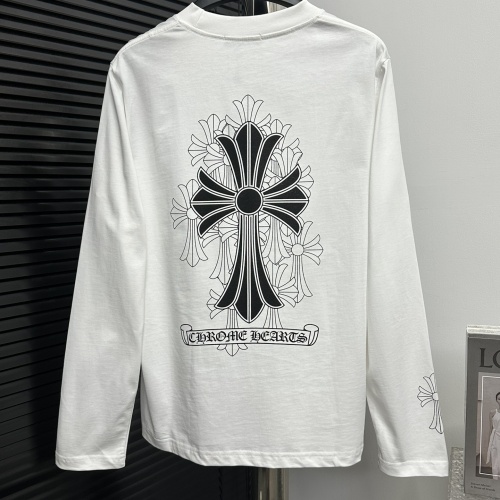 Replica Chrome Hearts T-Shirts Long Sleeved For Unisex #1266096, $52.00 USD, [ITEM#1266096], Replica Chrome Hearts T-Shirts outlet from China