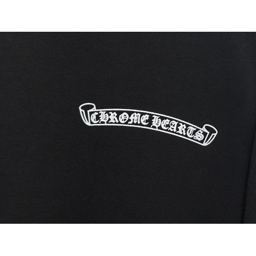 Replica Chrome Hearts T-Shirts Long Sleeved For Unisex #1266097 $52.00 USD for Wholesale