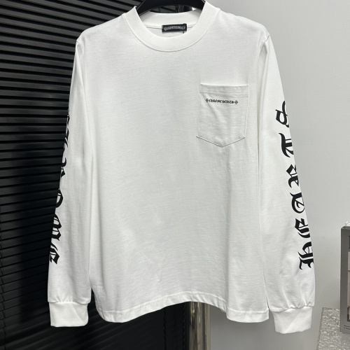 Replica Chrome Hearts T-Shirts Long Sleeved For Unisex #1266099, $52.00 USD, [ITEM#1266099], Replica Chrome Hearts T-Shirts outlet from China