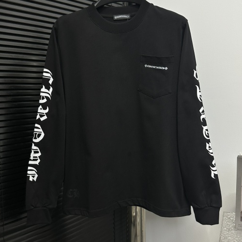 Replica Chrome Hearts T-Shirts Long Sleeved For Unisex #1266101, $52.00 USD, [ITEM#1266101], Replica Chrome Hearts T-Shirts outlet from China