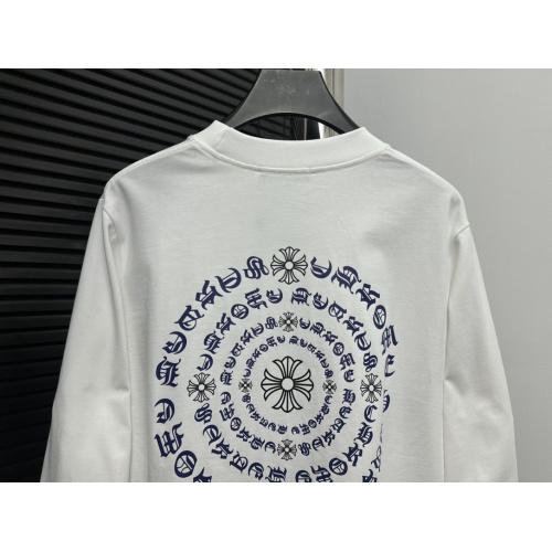 Replica Chrome Hearts T-Shirts Long Sleeved For Unisex #1266104 $52.00 USD for Wholesale