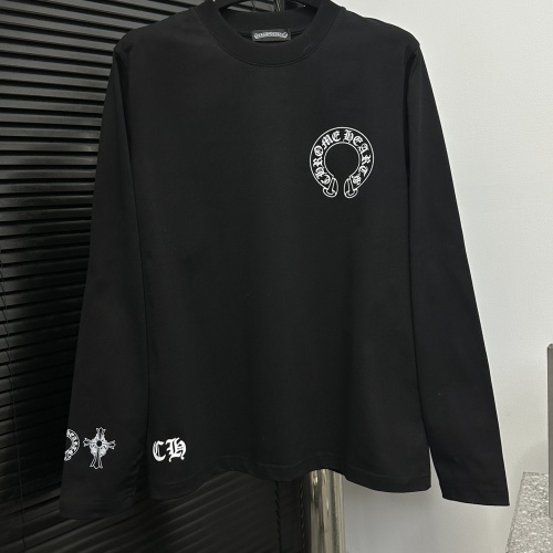 Replica Chrome Hearts T-Shirts Long Sleeved For Unisex #1266110, $52.00 USD, [ITEM#1266110], Replica Chrome Hearts T-Shirts outlet from China