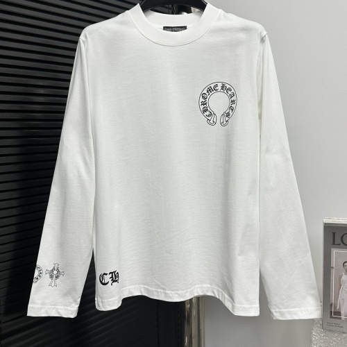 Replica Chrome Hearts T-Shirts Long Sleeved For Unisex #1266112, $52.00 USD, [ITEM#1266112], Replica Chrome Hearts T-Shirts outlet from China