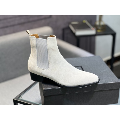 Replica Yves Saint Laurent YSL Boots For Men #1266301 $105.00 USD for Wholesale