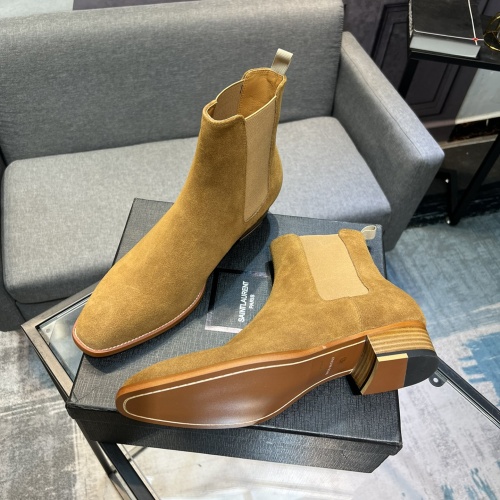 Replica Yves Saint Laurent YSL Boots For Men #1266305, $105.00 USD, [ITEM#1266305], Replica Yves Saint Laurent YSL Boots outlet from China