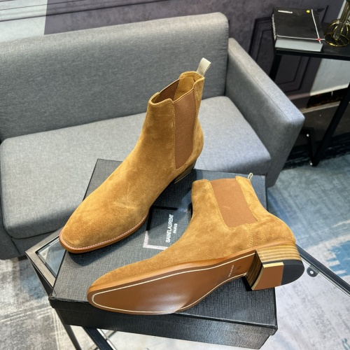 Replica Yves Saint Laurent YSL Boots For Men #1266306, $105.00 USD, [ITEM#1266306], Replica Yves Saint Laurent YSL Boots outlet from China