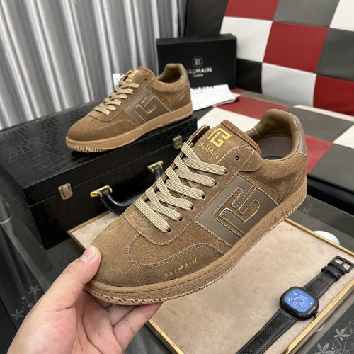 Replica Balmain Casual Shoes For Men #1266341, $82.00 USD, [ITEM#1266341], Replica Balmain Casual Shoes outlet from China