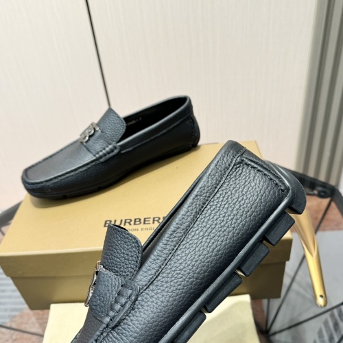 Replica Burberry Leather Shoes For Men #1266397 $98.00 USD for Wholesale