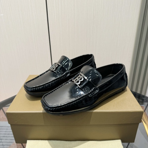 Replica Burberry Leather Shoes For Men #1266399, $98.00 USD, [ITEM#1266399], Replica Burberry Leather Shoes outlet from China