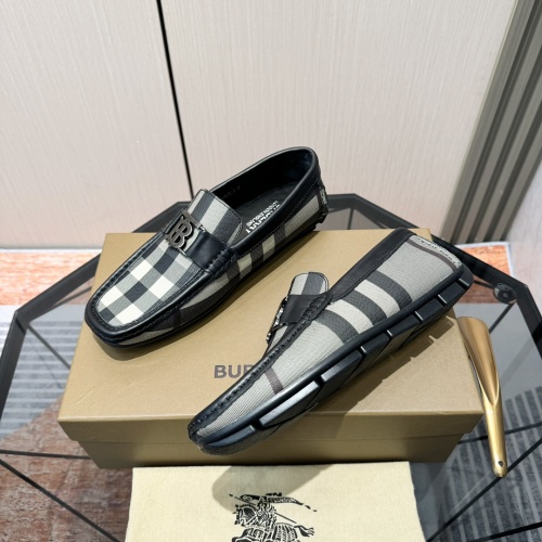 Replica Burberry Leather Shoes For Men #1266400 $98.00 USD for Wholesale