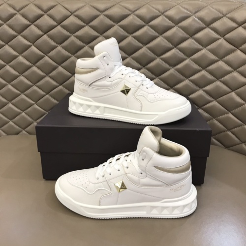 Replica Valentino High Tops Shoes For Men #1266488, $96.00 USD, [ITEM#1266488], Replica Valentino High Tops Shoes outlet from China