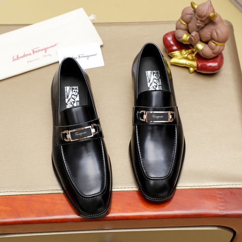 Replica Salvatore Ferragamo Leather Shoes For Men #1266611, $85.00 USD, [ITEM#1266611], Replica Salvatore Ferragamo Leather Shoes outlet from China