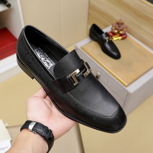 Replica Salvatore Ferragamo Leather Shoes For Men #1266612, $85.00 USD, [ITEM#1266612], Replica Salvatore Ferragamo Leather Shoes outlet from China