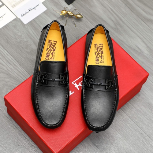 Replica Salvatore Ferragamo Leather Shoes For Men #1266619, $72.00 USD, [ITEM#1266619], Replica Salvatore Ferragamo Leather Shoes outlet from China