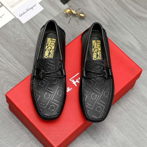 Replica Salvatore Ferragamo Leather Shoes For Men #1266620, $72.00 USD, [ITEM#1266620], Replica Salvatore Ferragamo Leather Shoes outlet from China