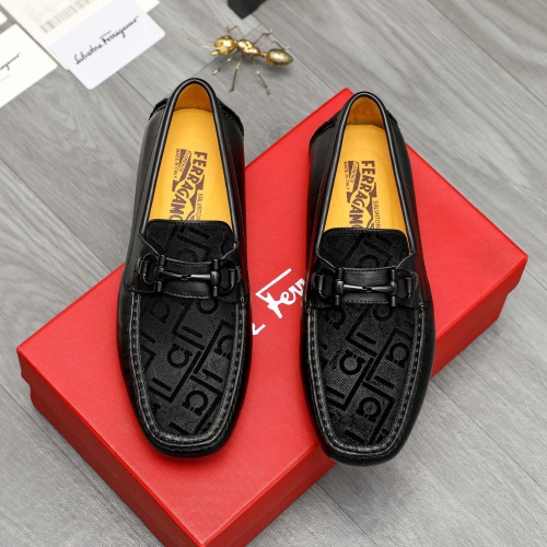 Replica Salvatore Ferragamo Leather Shoes For Men #1266621, $72.00 USD, [ITEM#1266621], Replica Salvatore Ferragamo Leather Shoes outlet from China