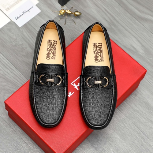 Replica Salvatore Ferragamo Leather Shoes For Men #1266622, $72.00 USD, [ITEM#1266622], Replica Salvatore Ferragamo Leather Shoes outlet from China