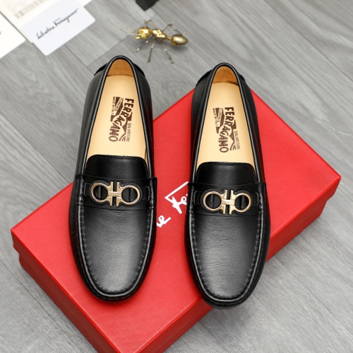 Replica Salvatore Ferragamo Leather Shoes For Men #1266623, $72.00 USD, [ITEM#1266623], Replica Salvatore Ferragamo Leather Shoes outlet from China