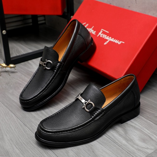 Replica Salvatore Ferragamo Leather Shoes For Men #1266630, $85.00 USD, [ITEM#1266630], Replica Salvatore Ferragamo Leather Shoes outlet from China