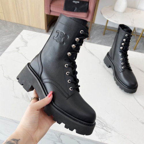 Replica Celine Boots For Women #1266755, $122.00 USD, [ITEM#1266755], Replica Celine Boots outlet from China