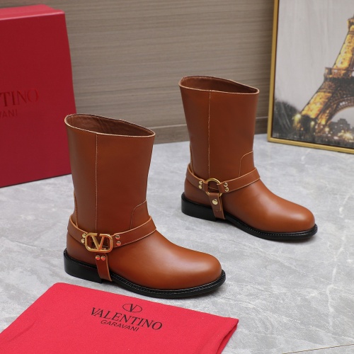 Replica Valentino Boots For Women #1266792, $150.00 USD, [ITEM#1266792], Replica Valentino Boots outlet from China