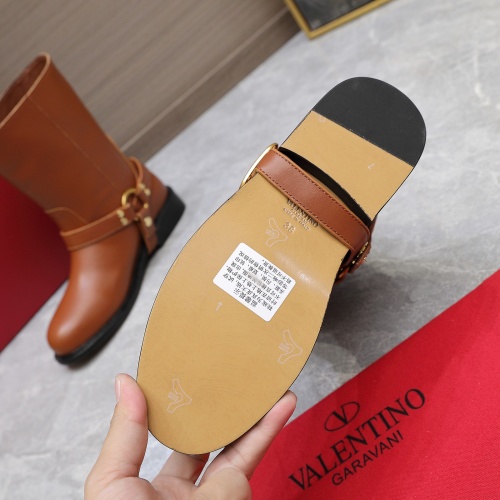 Replica Valentino Boots For Women #1266792 $150.00 USD for Wholesale