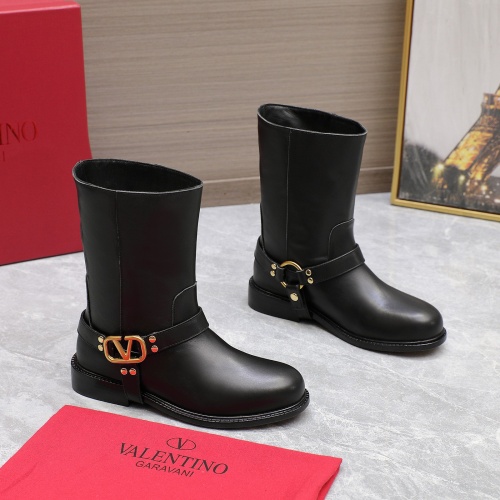 Replica Valentino Boots For Women #1266794, $150.00 USD, [ITEM#1266794], Replica Valentino Boots outlet from China