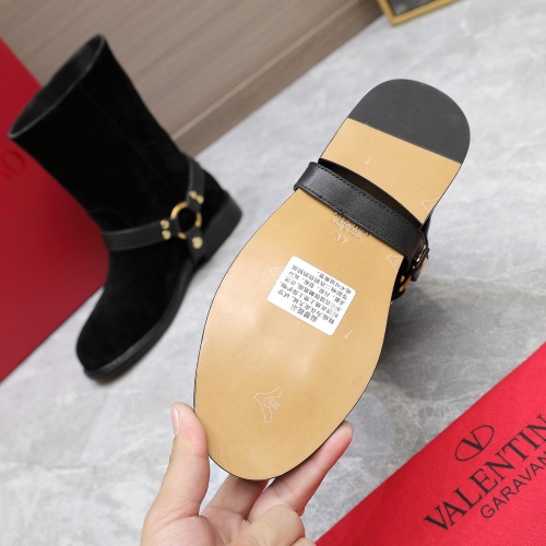 Replica Valentino Boots For Women #1266798 $150.00 USD for Wholesale