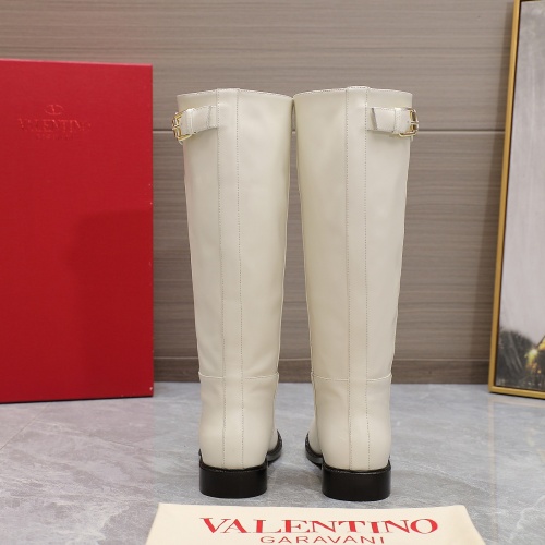 Replica Valentino Boots For Women #1266801 $185.00 USD for Wholesale