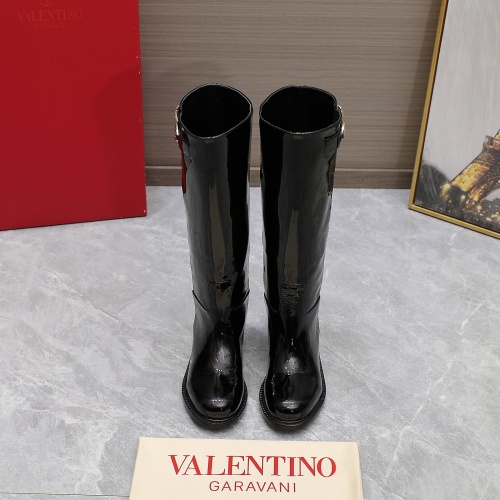 Replica Valentino Boots For Women #1266809 $185.00 USD for Wholesale