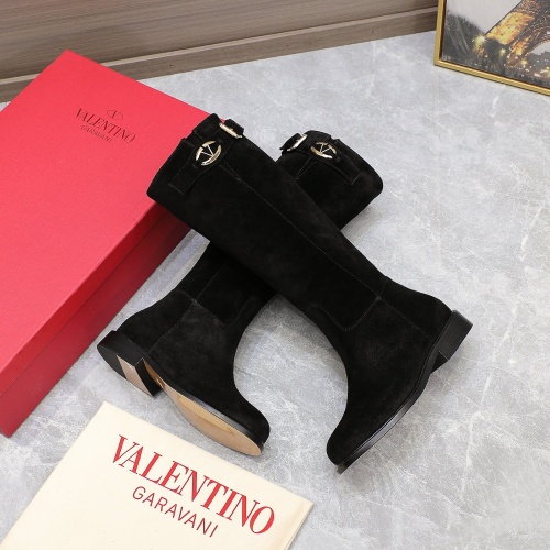 Replica Valentino Boots For Women #1266812 $185.00 USD for Wholesale