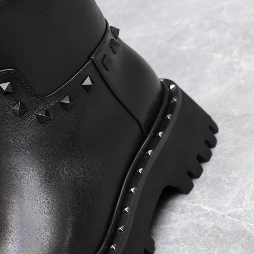 Replica Valentino Boots For Women #1266819 $140.00 USD for Wholesale