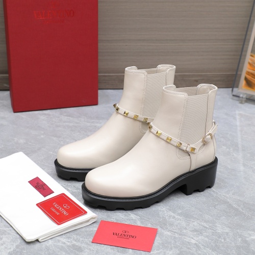 Replica Valentino Boots For Women #1266837, $130.00 USD, [ITEM#1266837], Replica Valentino Boots outlet from China