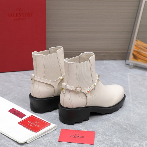 Replica Valentino Boots For Women #1266837 $130.00 USD for Wholesale