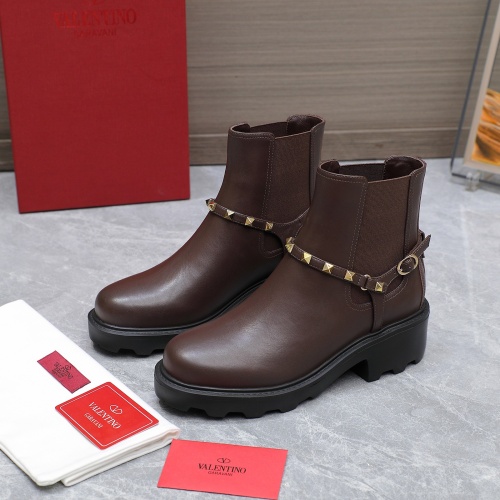 Replica Valentino Boots For Women #1266838, $130.00 USD, [ITEM#1266838], Replica Valentino Boots outlet from China