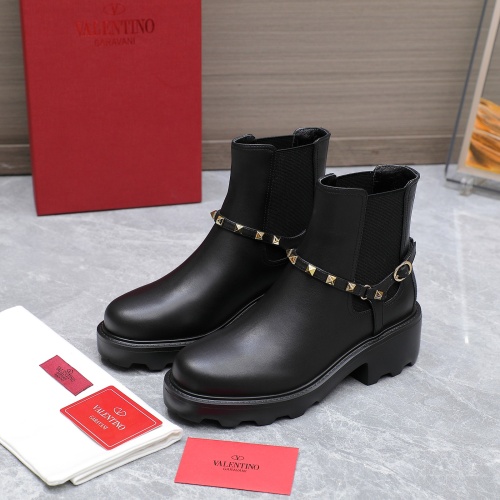 Replica Valentino Boots For Women #1266839, $130.00 USD, [ITEM#1266839], Replica Valentino Boots outlet from China