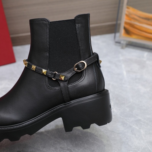 Replica Valentino Boots For Women #1266839 $130.00 USD for Wholesale