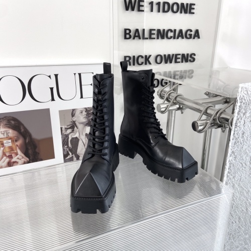 Replica Balenciaga Boots For Women #1266883 $140.00 USD for Wholesale