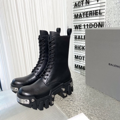 Replica Balenciaga Boots For Women #1266886 $175.00 USD for Wholesale